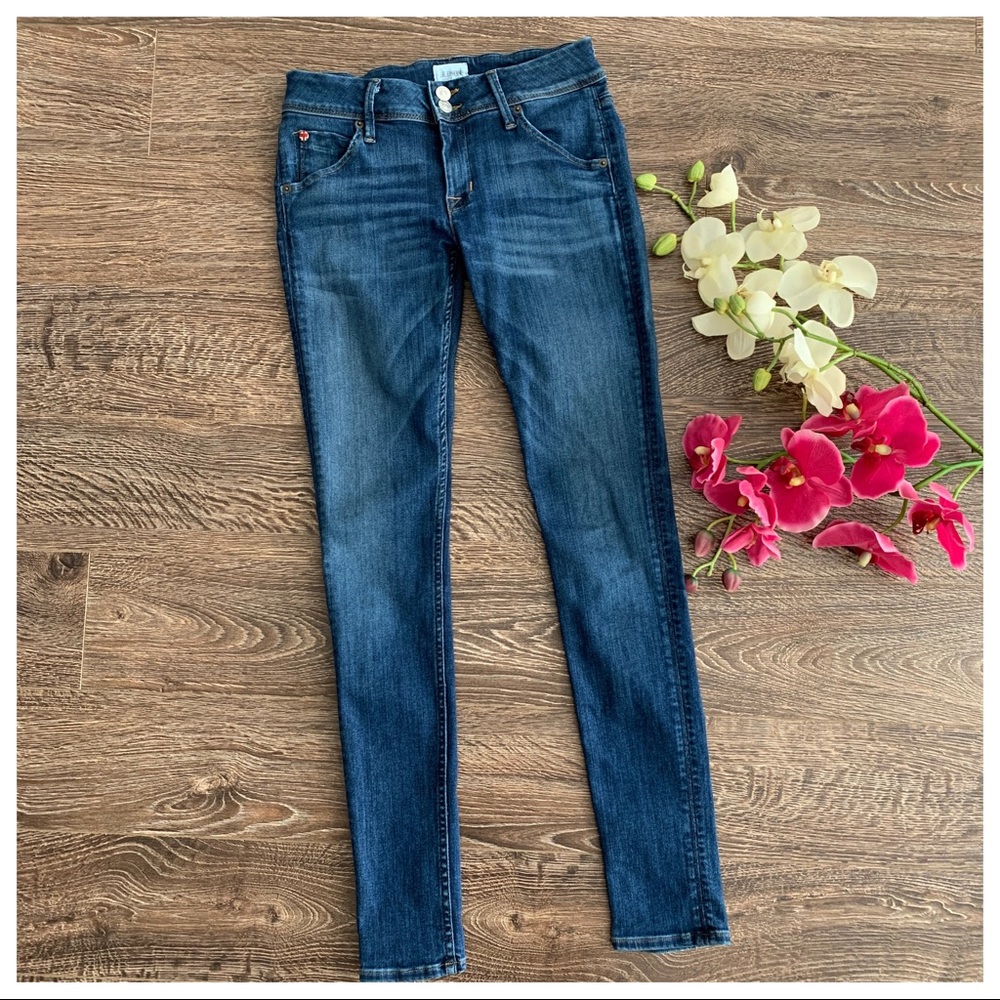 Hudson Collin Midrise Skinny Jeans